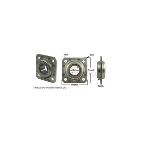 Aftermarket Bearing, Flanged Disc Round Bore, ReLubricatable A-FD211RJA-I-AI